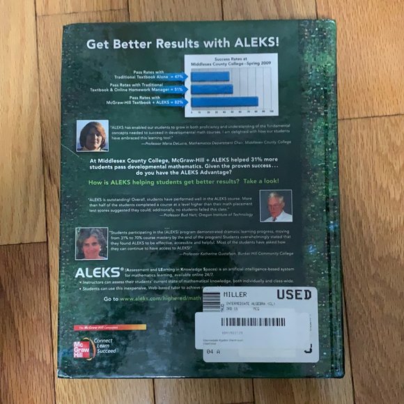 Intermediate Algebra 3rdEdition Miller/ONeill/Hyde - Picture 2 of 2